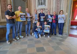 Alla presentazione dell'evento, ieri nel municipio di Costigliole, per il Comune di Busca ha partecioato l'assessore allo Sport Diego Bressi